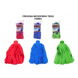 Fregona microfibra tiras pamex