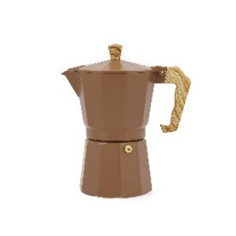 Cafetera quid 3 tazas marron