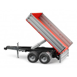 Remolque baldas abatibles