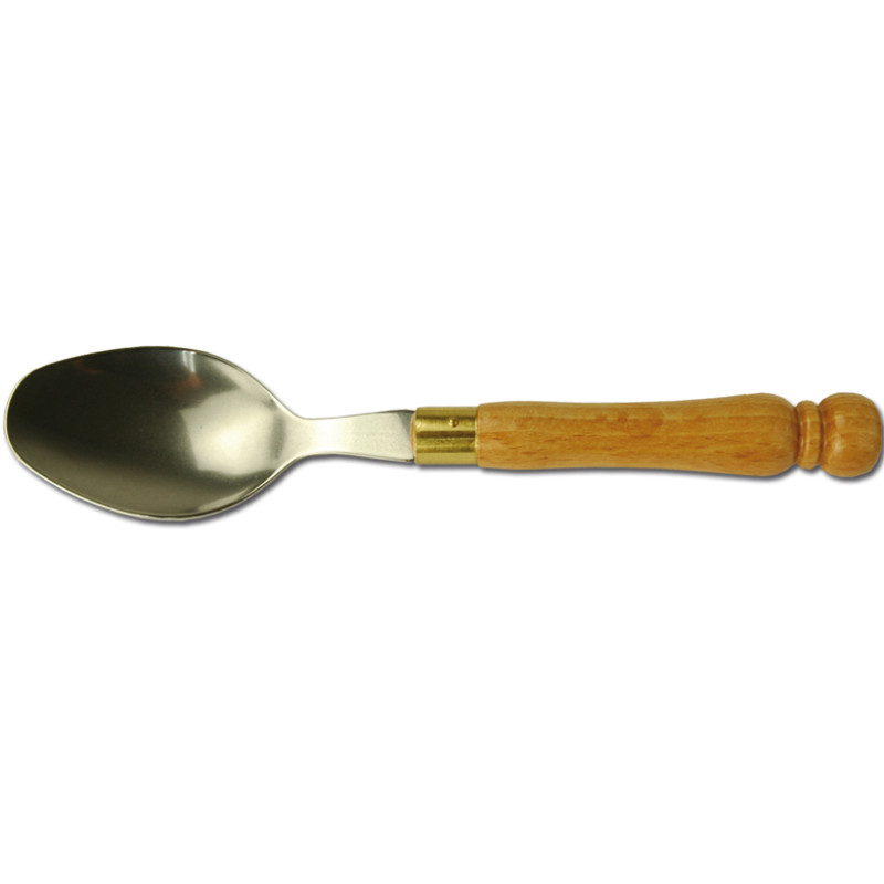 Cuchara mesa mango madera